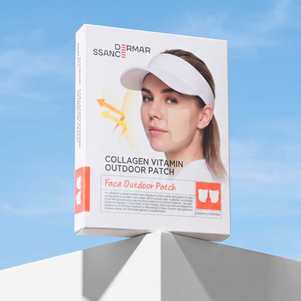 DERMARSSANCE Collagen Vitamin Outdoor Patch UV Protection Brightening Wrinkle Care Hydrogel _ Made in KOREA